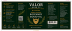 Valor Herb Co Double-Infused Rosemary Beard Oil (4 oz)