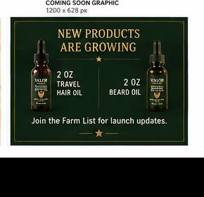 Valor Herb Co Double-Infused Rosemary Beard Oil (4 oz)